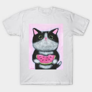 Watermelon Kitty T-Shirt